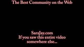 Sara Jay Craves BBC Throat Pounding with Her Juggs