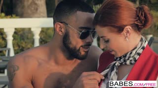 Bianca Resa Swoons as Stallion Pounds Her in Black is Better Babes Sun Scene