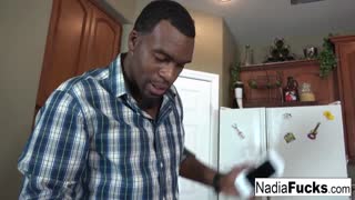 nadia white, ready for that interracial threesome with two bbc creampies?