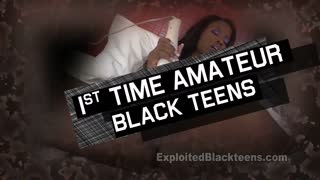 young 18+ ebony teen 18+ gets her black pussy fucked in amateur porn