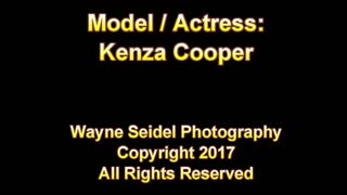 Hey, check out Kenza Cooper teasing on that chair. Isn't her striptease just captivating?