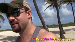 Naughty Teen 18+ BFFs Public Flashing Leads to Hotel Group Sex!