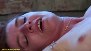 Amateur Brunette German Milf with Extreme Bush Gets Fucked Hard