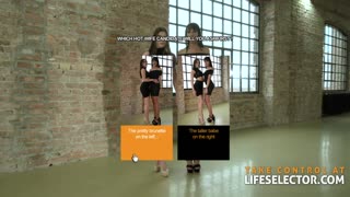 Kolmikko POV seikkailu ruskeaverikkojen kanssa