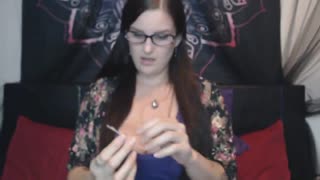 So Thrilled Unboxing Bad Dragon Cum Tube Dildo in Camgirl Vlog Chat #1 - Tattooed BBW