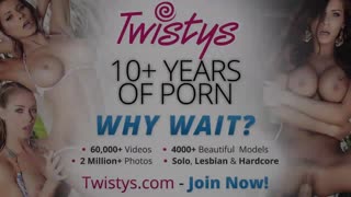 布雷特·罗西和艾米莉·艾迪生Twistys应召女郎双人激情升温