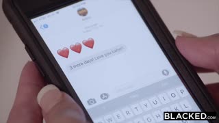 the blacked bride gets cold feet before vows and cheats with bbc