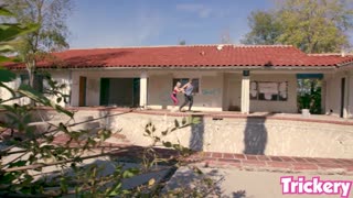 Kali Roses, wanna see her banged hard during the blindfolded Birdbox challenge?