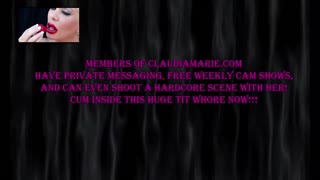 Platící klient oplodňuje bujnou eskortu Claudií Marie