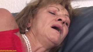 i finally get to fuck this hairy mature german's ass rough for her first time