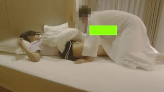 heavenly amateur cosplay series - uniform girl sleeps after work and gets fucked again with her sparse hair exposed