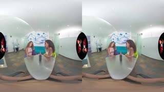 VRLATINA.COM GRAPHIC INTERRACIAL THREESOME VR IN 5K