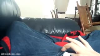 Watch this eager 18+ babe shove a dildo deep in her ass for wild solo play!