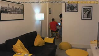 is that brazilian teen cheating on her husband for money by getting fucked hard?