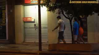 brazilian guy lets stranger fuck girlfriend with him for money double penetration threesome