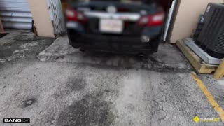 big tits babe feels tricked into pounding by horny mechanic roadside