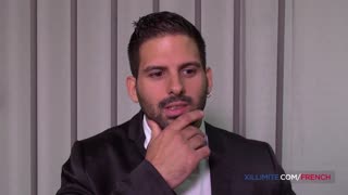 3명의 뜨거운 프랑스 소녀가 포섬에서 블로잡