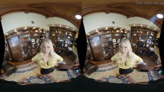 Katie Morgan MilfVR Busty Blonde POV Closeup Session
