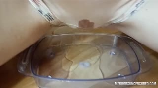 Detailed compilation of nine girls peeing pants and wetting desperation