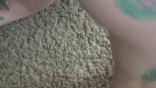 Silly bloopers reveal skinny camgirl's strap-on amateur fails