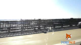 Merkle csaj seggét és cicijét mutogatja a városban