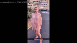 Hej, złapałem kilka niegrzecznych błysków podczas mojego dzikiego wyzwania seksualnego na plaży