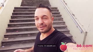 Lou Nesbit Fucked Outdoors by Andy Star in Real Public Date