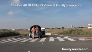 "Hey girl, we picked you up for car BJ, handjob and group fun outdoors!"