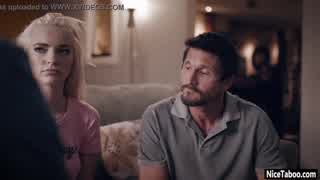 petite blonde lana sharapova sucks dick then takes hardcore threesome pounding