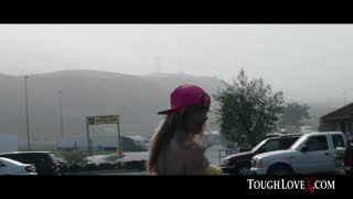 Nikole Nash Bound and Taken by Karl Toughlove at Truck Stop