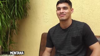 Giant ass mulatto Candy enjoyed fucking with fan and asked to put it in the ass without pity on the fur