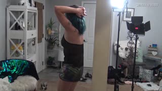 MILF'S WET PUSSY LICKS INTENSE IN LINGERIE AMATEUR CLIP!