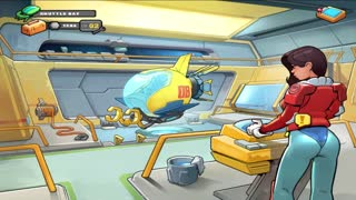 דפיקת אנאלי כבדה בכבידה אפס בסרט מדע בדיוני