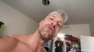 Kristy Black gags on Lutro's big cock in steamy POV blowjob BTS before Legal Porno