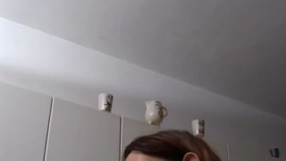 mature italian milf teases young guy's tip before playful fun begins