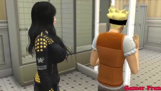 Chapter 6: Naruto Watches Big Ass Hinata and Hanabi Trapped in Bathroom Yielding to Neighbor's Anal Advances