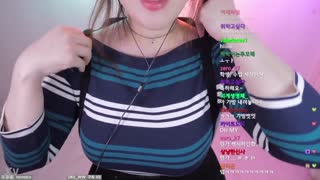 asmr streamer sways her massive tits close