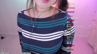 asmr streamer sways her massive tits close