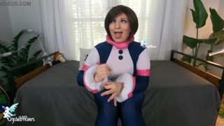 Hey, watch this big-titty teen 18+ guide you with a hot JOI and cum countdown