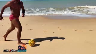 Lost Pussy And Blowjob At Beach