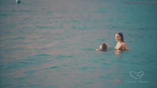 Charlie And Olive Slam Hard By The Beach In Full XRED Video