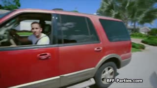 Cuban latina big boobs take pov blowjobs in hardcore foursome