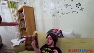 Tricked Amateur Overwhelmed by Nerd's Lick