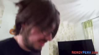 Tricked Amateur Overwhelmed by Nerd's Lick