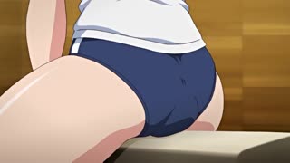 gymnast's massive pussy creampied in hentai gym class