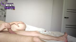 Blonde Student Wakes Up to Morning Cum-Filled Home Fuck