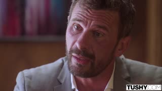 tushy lily hints at her anal talents during a teasing interview