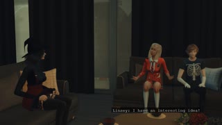 심즈 4 사악한 할로윈이 야생 화해 오르지 장면으로 끝나