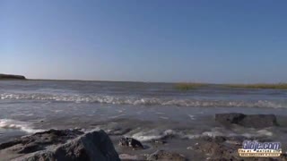 young beach slut deepthroats old man cock then swallows his load after pussy ride