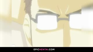 Hentai Teacher in Wild Threesome Action